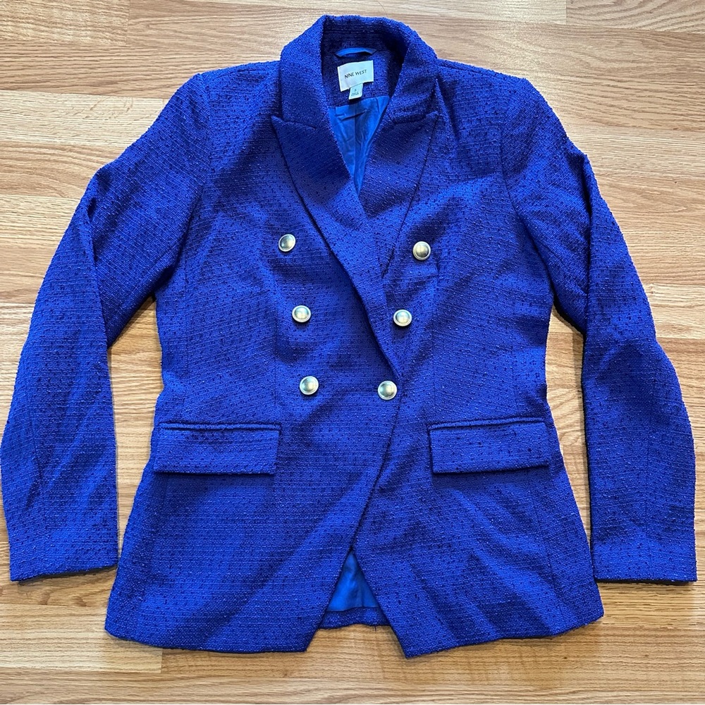 Nine West double breasted blazer